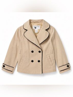 Janie and Jack Girl’s Peacoat